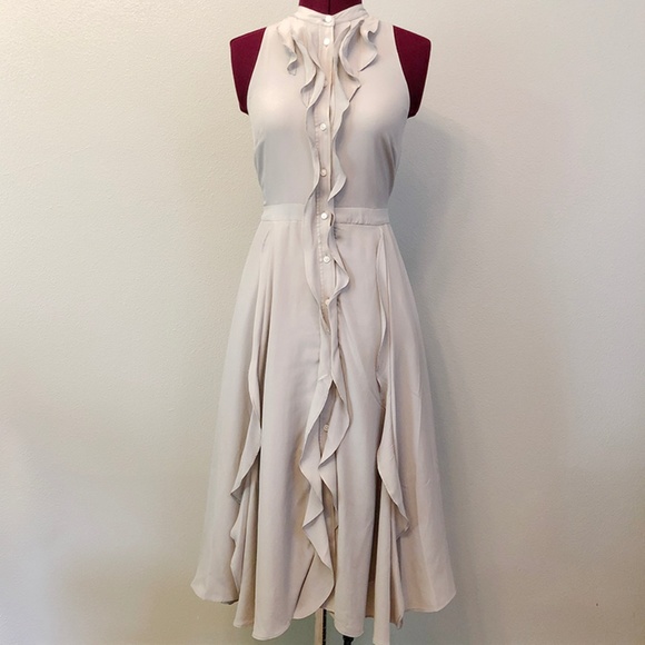 Banana Republic Dresses & Skirts - Banana Republic | Flutter Button-Down Midi Dress
